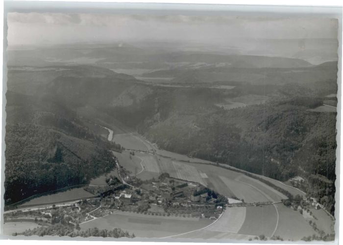 Beuron Donautal Beuron Fliegeraufnahme