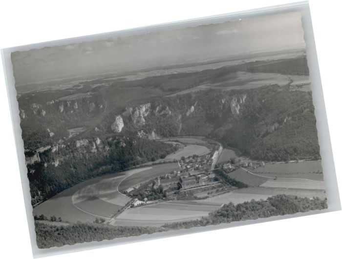 Beuron Donautal Beuron Fliegeraufnahme