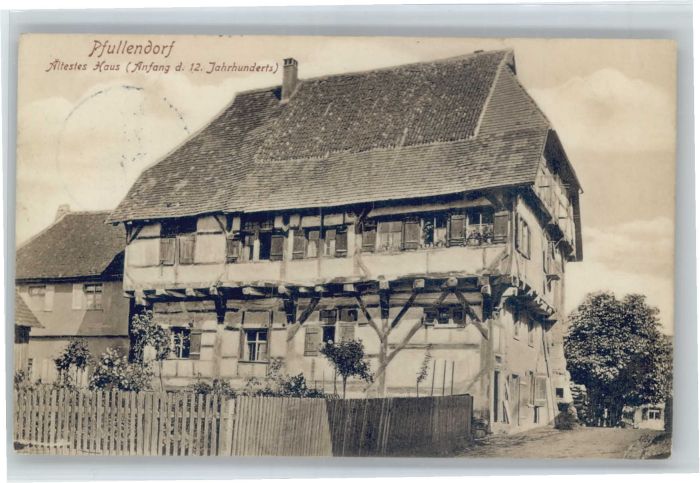 Pfullendorf Ältestes Haus 12. Jahrhundert