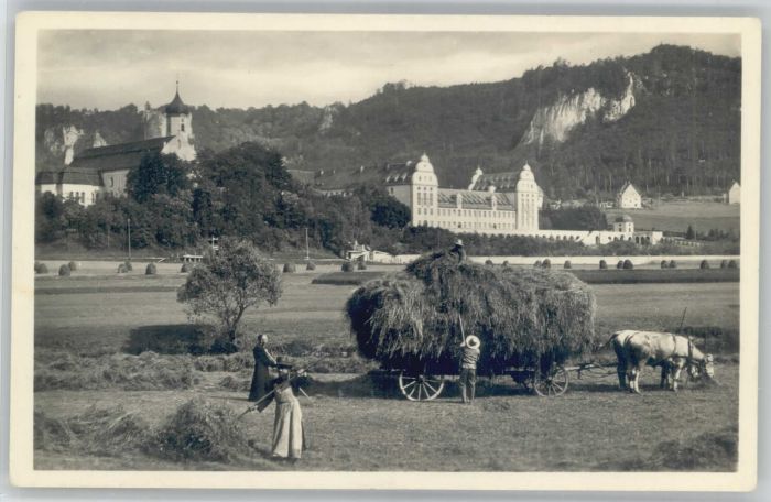 Beuron Donautal Beuron Erzabtei Heuernte