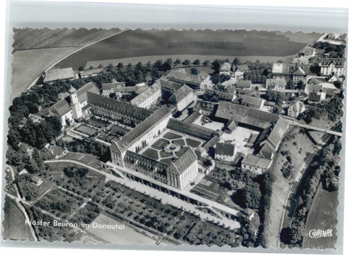 Beuron Donautal Beuron Fliegeraufnahme