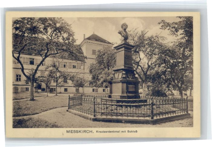 Messkirch Kreutzerdenkmal Schloss