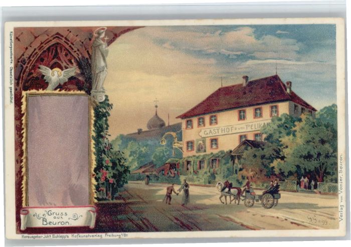 Beuron Donautal Beuron Gasthof zum Pelikan