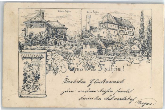 Thalheim Leibertingen Unteres Schloss Oberes Schloss