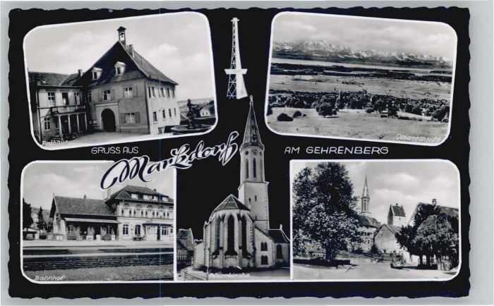 Markdorf Rathaus Bahnhofn Gehrenberg