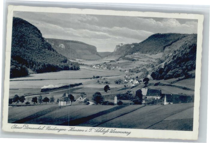 Neidingen Beuron Neidingen Schloss Werenwag