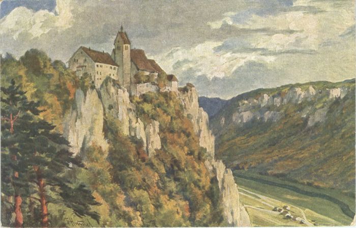 Beuron Donautal Beuron Schloss Werenwag