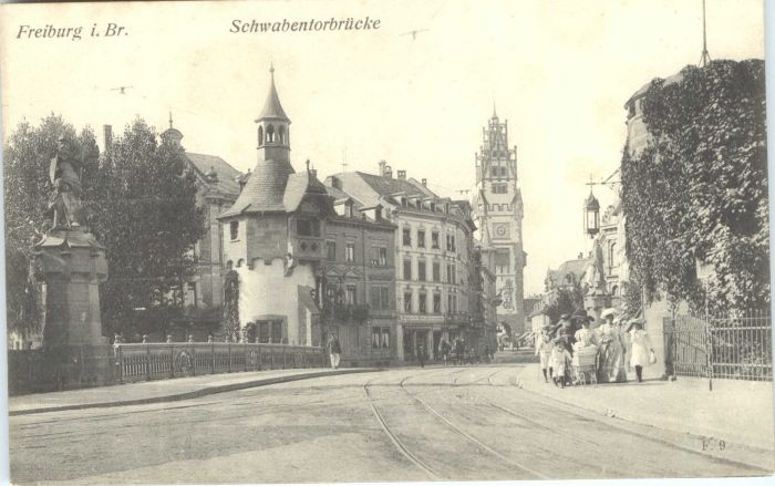 Freiburg Breisgau Schwabentorbrücke
