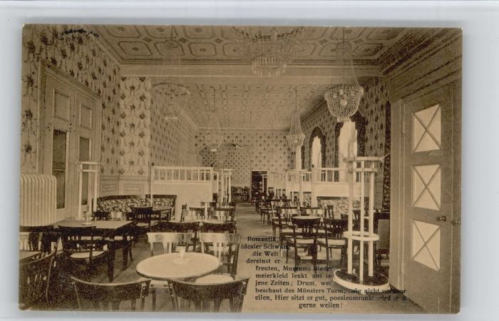 Freiburg Breisgau Restaurant Schanz Museum