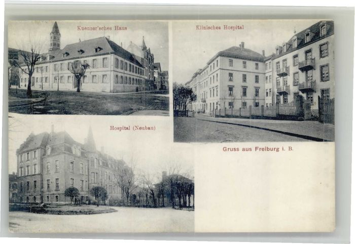 Freiburg Breisgau Kuenzer'sches Haus Hospital