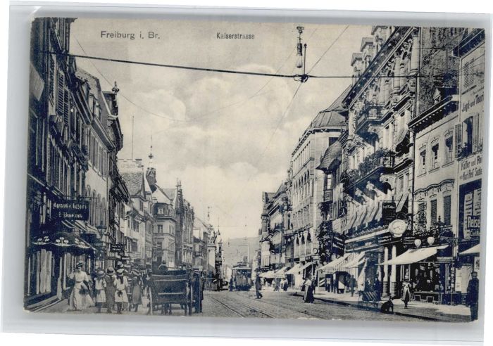 Freiburg Breisgau Kaiserstrasse