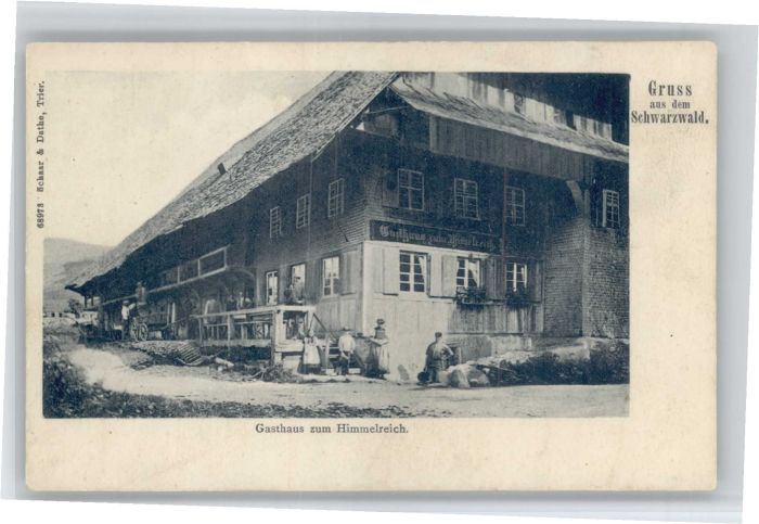 Hoellental Schwarzwald Gasthaus zum Himmelreich