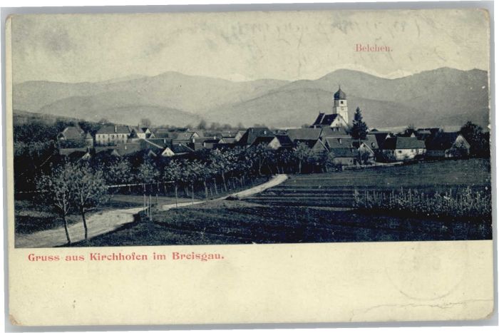 Kirchhofen Breisgau Kirchhofen Belchen