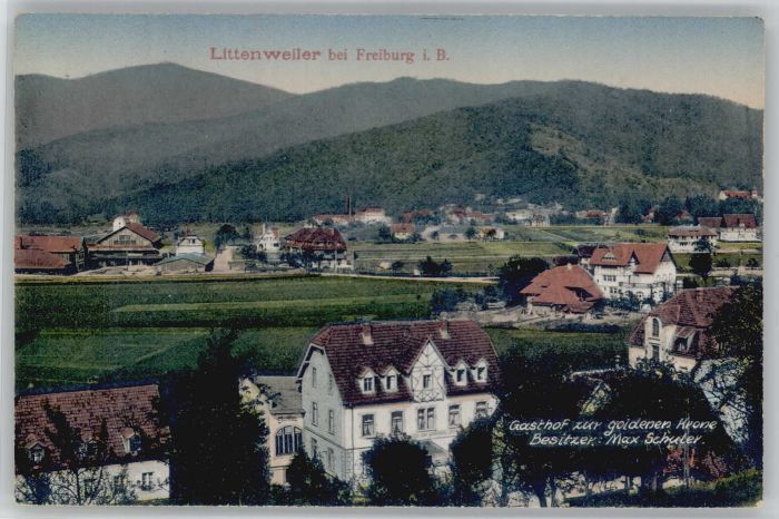 Littenweiler Gasthof zur goldenen Krone