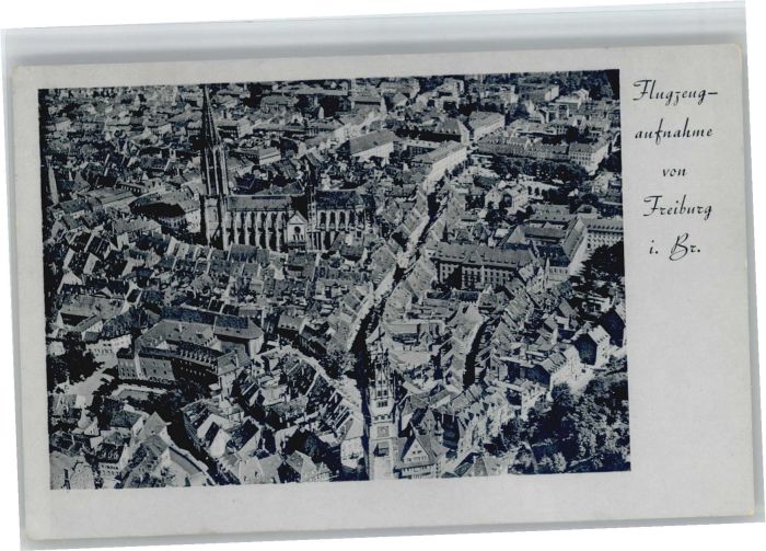 Freiburg Breisgau Fliegeraufnahme