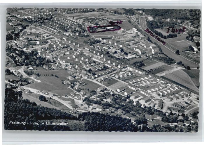 Littenweiler Fliegeraufnahme