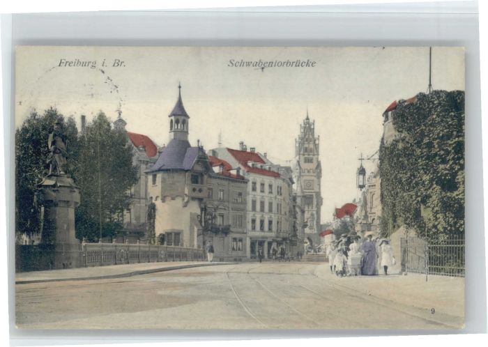 Freiburg Breisgau Schwabentorbrücke