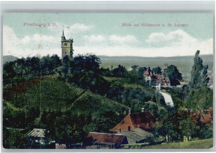 Freiburg Breisgau Hildaturm St. Loretto