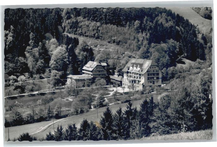 Glottertal Sanatorium Glotterbad