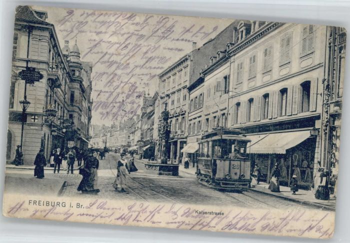 Freiburg Breisgau Kaiserstrasse