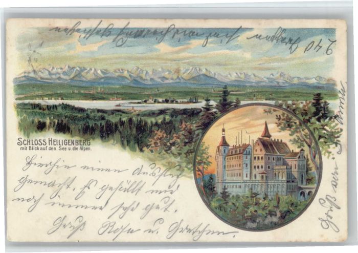 Heiligenberg Baden Heiligenberg Schloss See Alpen