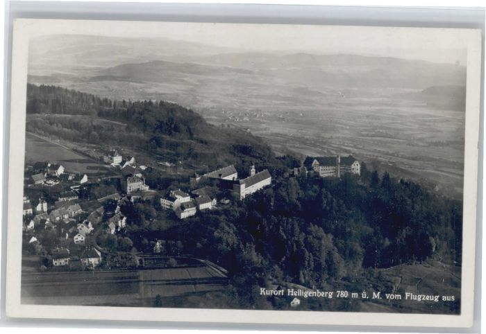 Heiligenberg Baden Heiligenberg Fliegeraufnahme