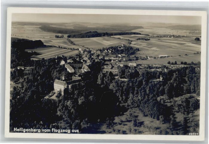 Heiligenberg Baden Heiligenberg Fliegeraufnahme