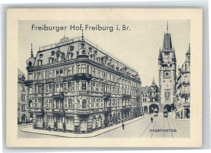 Freiburg Breisgau Hotel Freiburger Hof Martinstor