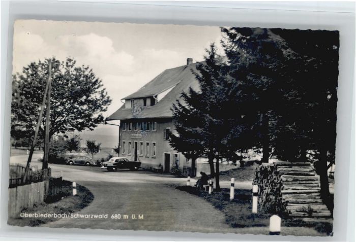 Elzach Oberbiederbach Gasthaus zum Kreuz