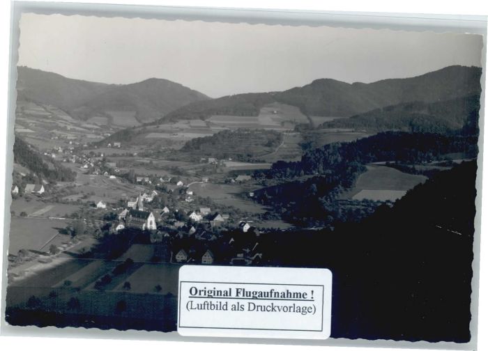 Glottertal Fliegeraufnahme