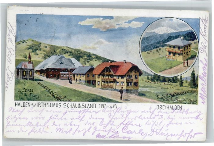 Schauinsland Halden-Wirtshaus Dreihalden