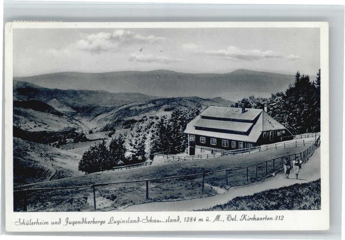 Schauinsland Jugendherberge Luginsland