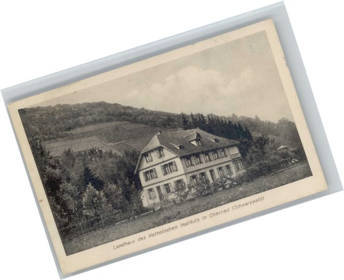 Oberried Landhaus des katholischen Instituts