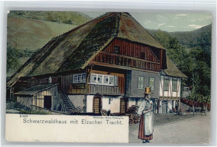 Elzach Elztaler Trachten Schwarzwaldhaus