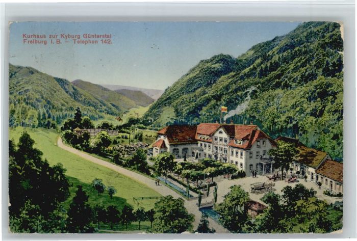 Guenterstal Freiburg Günterstal Kurhaus zur Kyburg