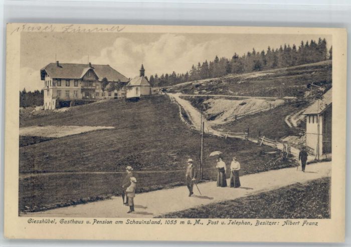 Schauinsland Gasthaus Giesshübel