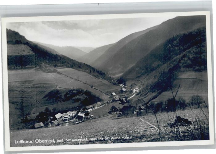 Buehl Baden Oberried Wilhelmertal