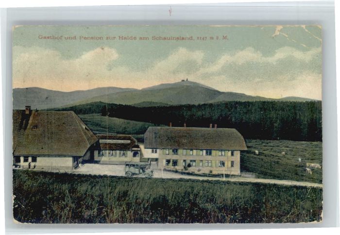 Schauinsland Gasthof zur Halde