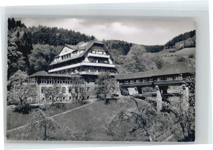 Oberglottertal Sanatorium Glotterbad