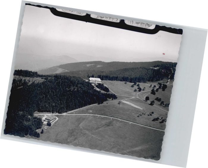 Schauinsland Fliegeraufnahme