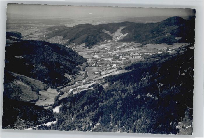 Oberglottertal Fliegeraufnahme