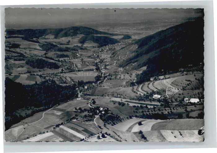 Oberglottertal Fliegeraufnahme