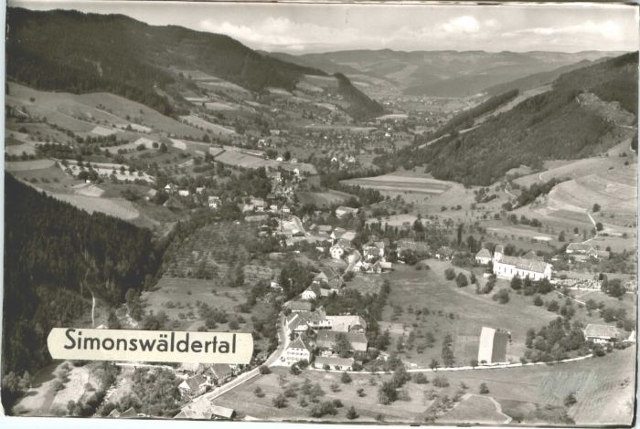 Simonswald Fliegeraufnahme