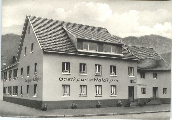 Oberwinden Elztal Gasthaus Pension Zum Waldhorn