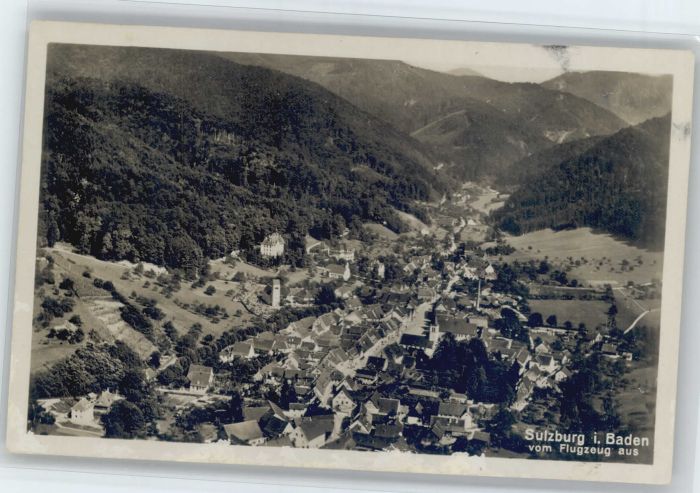 Sulzburg Fliegeraufnahme