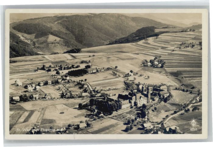 St Peter Schwarzwald Fliegeraufnahme