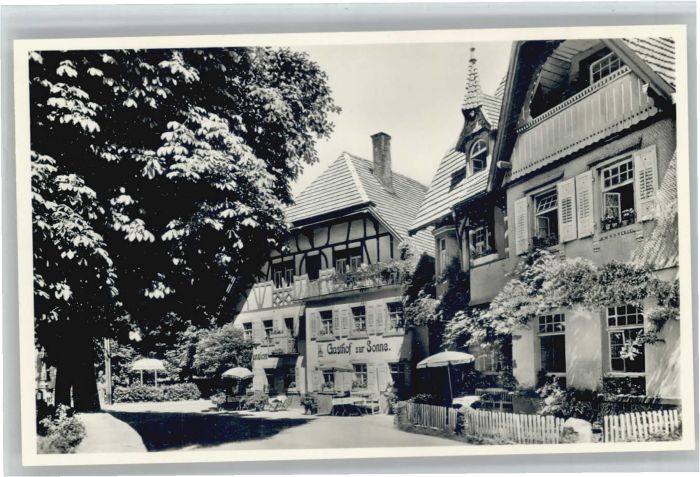 Oberprechtal Gasthof Pension Sonne