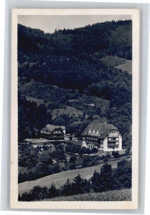 Glottertal Sanatorium Kurhaus Glotterbad