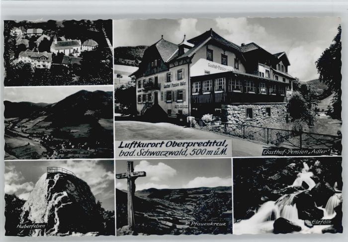 Oberprechtal Gasthof Pension Adler Huberfelsen Pfaue