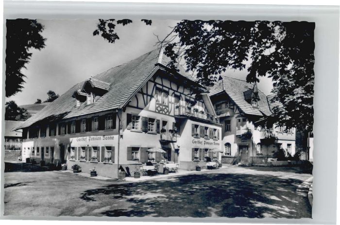 Oberprechtal Gasthof Pension Sonne